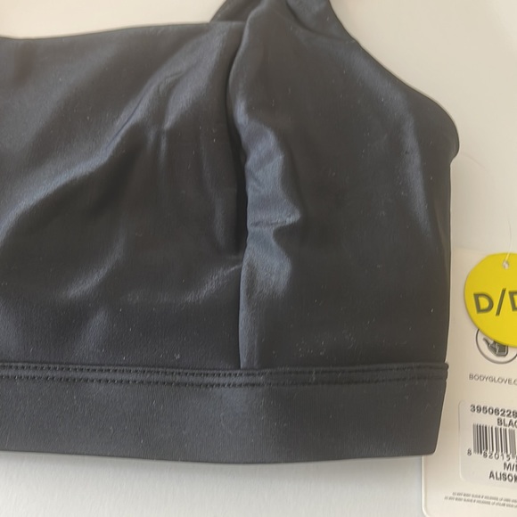 Body Glove Bikini Swim Top Alison Black D/DD Cup Size Medium - Picture 6 of 9